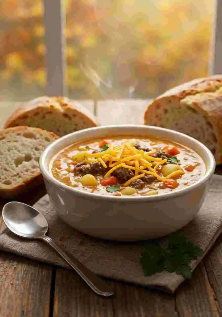 Hamburger Potato Soup