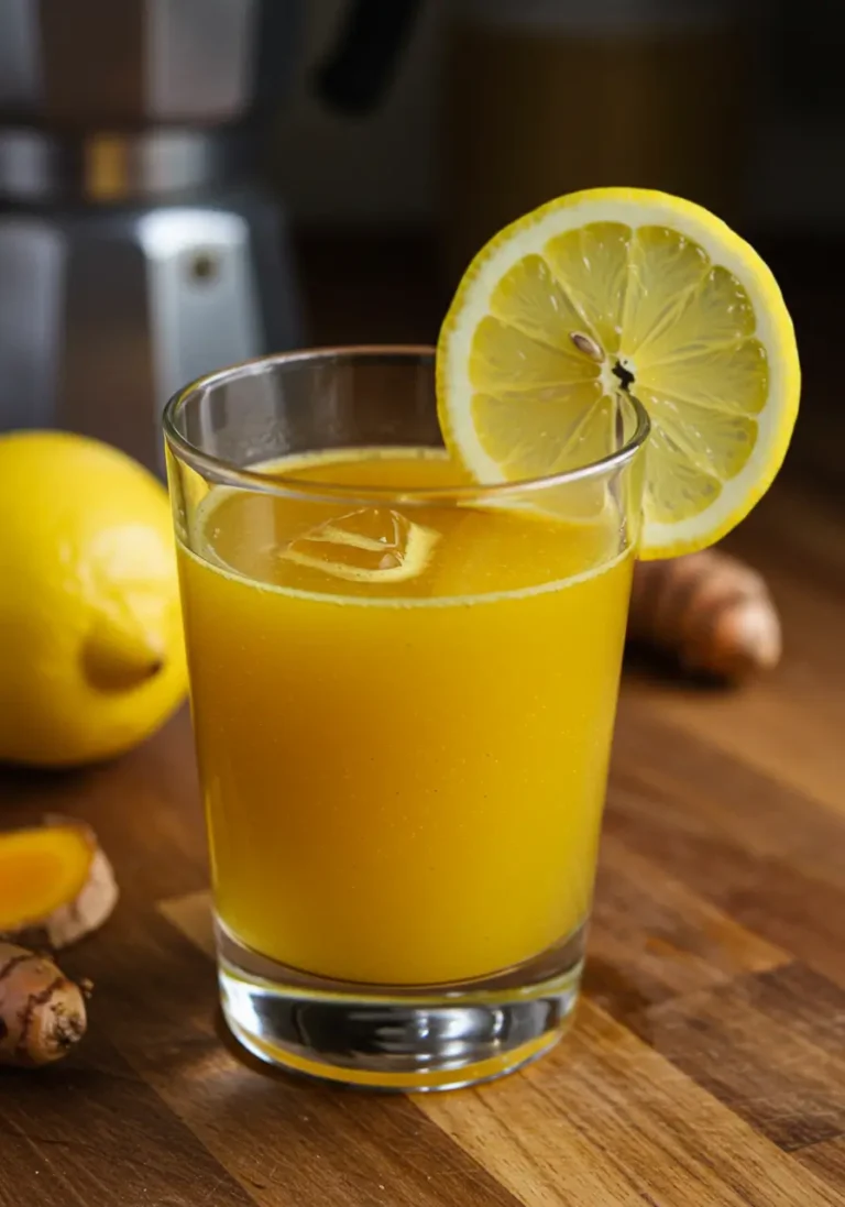 Ginger Turmeric Shot Recipe