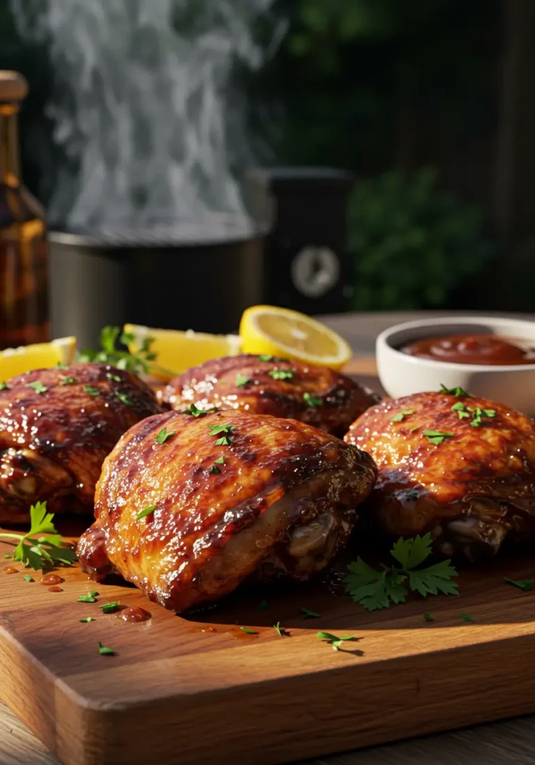 Smoked Boneless Chicken Thighs