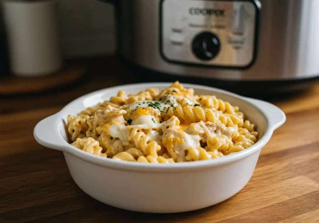 Chicken Pasta In Crockpot