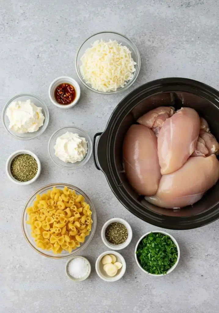 Chicken Pasta In Crockpot