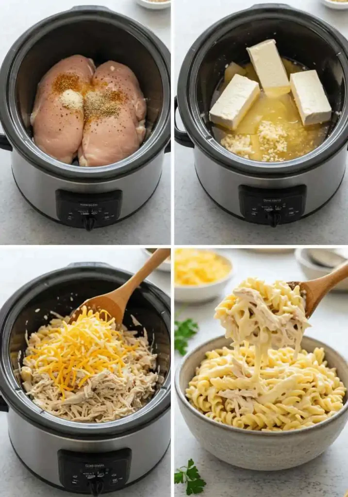 Chicken Pasta In Crockpot